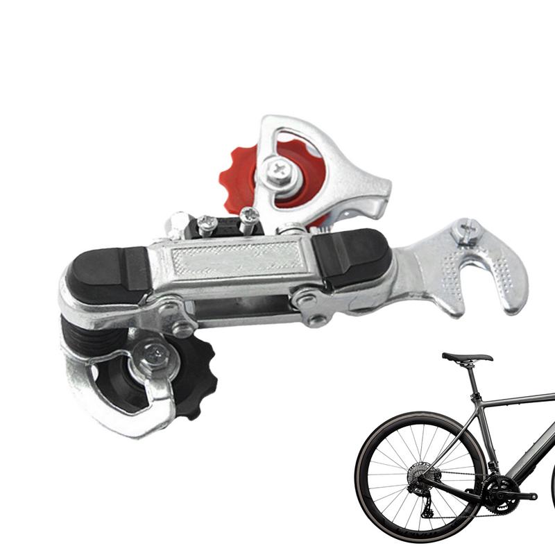 Cycling Gear Stand - マウンテンバイク用の頑丈な金属製ディレイラー,ギアシフト用の取り付け部品