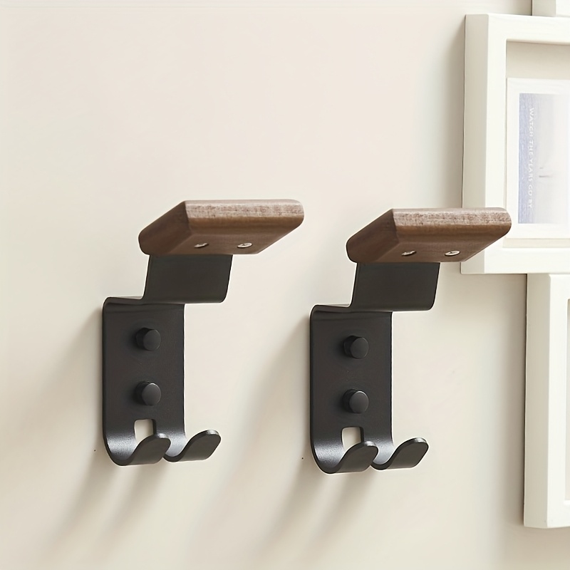 Cycling Gear Wall Organizer - オートバイヘルメットホルダー無垢材強力スチールデザインヘルメット壁掛けヘルメットハンガーオートバイバイクアウターウェアスポーツギア用