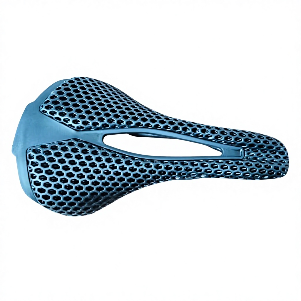 Carbon Fiber Saddle - 3Dプリントカーボンファイバーバイクサドル、超軽量防水、通気性ジェルコンフォート、ロードバイク用、サイクリングシートクッション