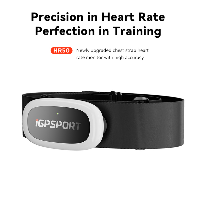 Cycling Heart Rate Monitor - iGPSPORT HR50 心拍数センサー バイクコンピューター フィットネス ランニング