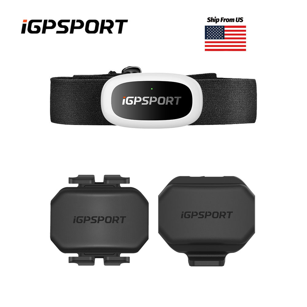 Cycling Heart Rate Monitor - iGPSPORT HR50 チェストハートレートモニター M80 バイクマウント ケイデンスセンサー