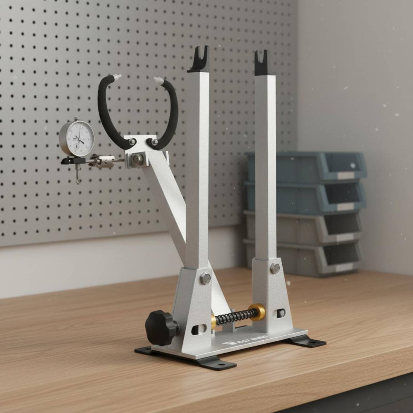 Cycling Gear Stand - 二輪車ホイール調整スタンド 幅調整可能 マウンテンバイクホイール調整スタンド サイクリングギア 長持ちする耐腐食性