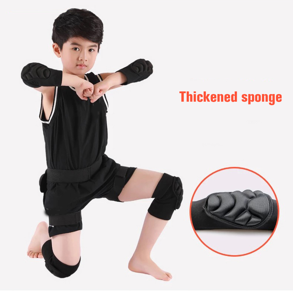 1 ペア子供用膝パッドと肘パッドセット幼児ソフト保護具、スポ - Cycling Gear For Kids のレビューと価格