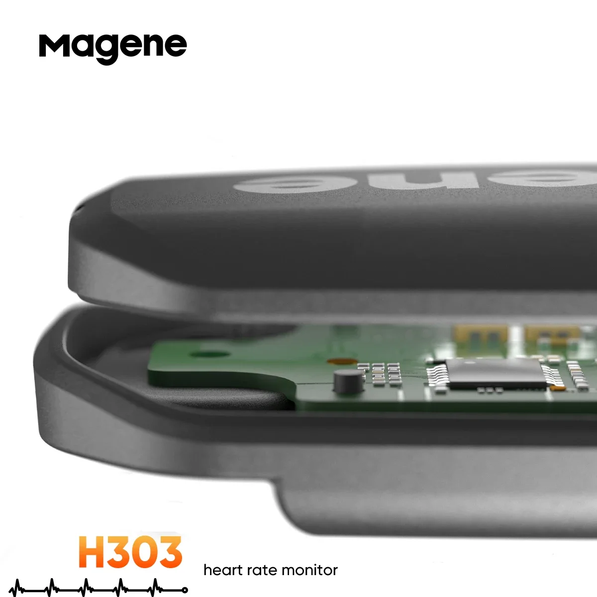 Magene 心拍センサー H303 Bluetooth A - Cycling Heart Rate Monitor のレビューと価格