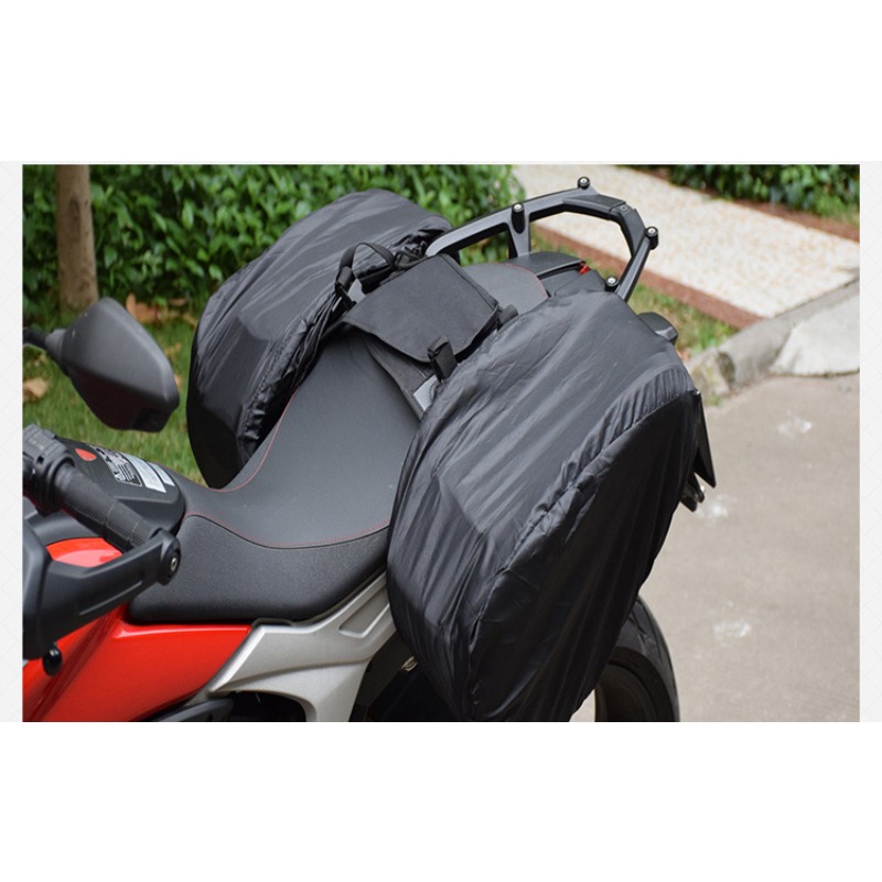カーボンファイバーテクスチャのオートバイサドルバッグ、防水拡 - Carbon Fiber Saddle のレビューと価格