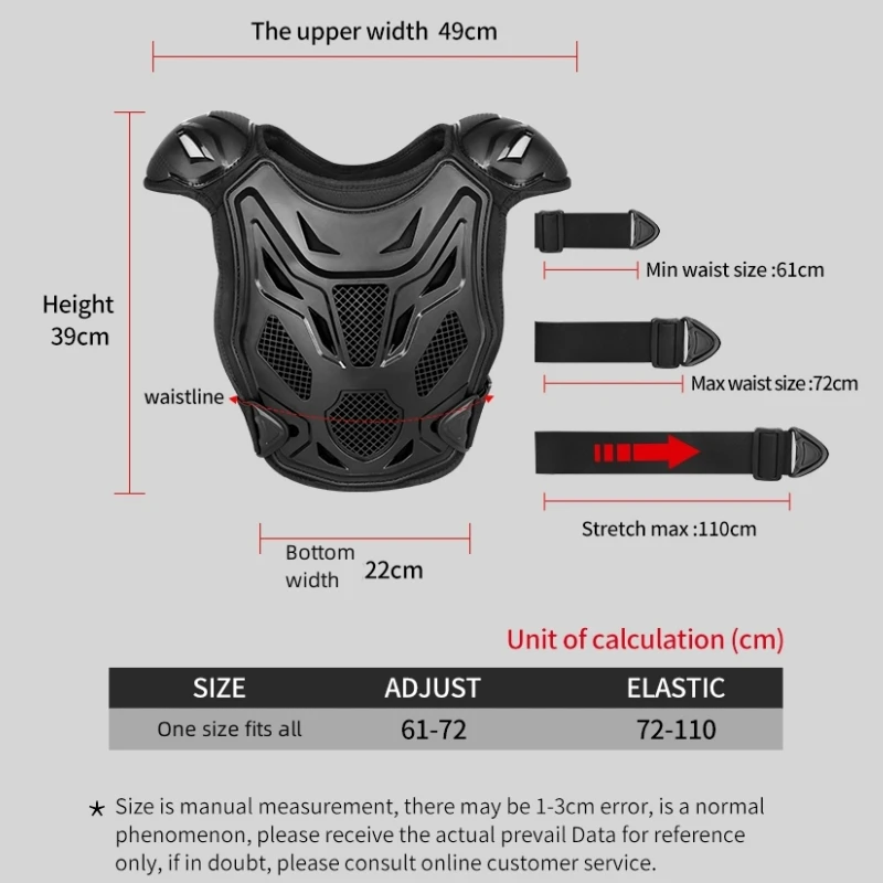 子供用バイク乗車用ボディアーマー キッズモトクロスバックベス - Cycling Gear For Kids のレビューと価格