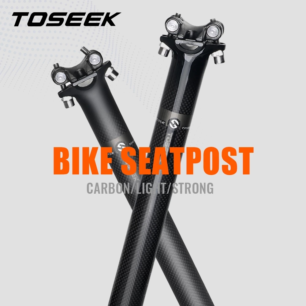 Tofek-超軽量カーボンファイバーサイクリングシートポスト - Carbon Fiber Saddle のレビューと価格