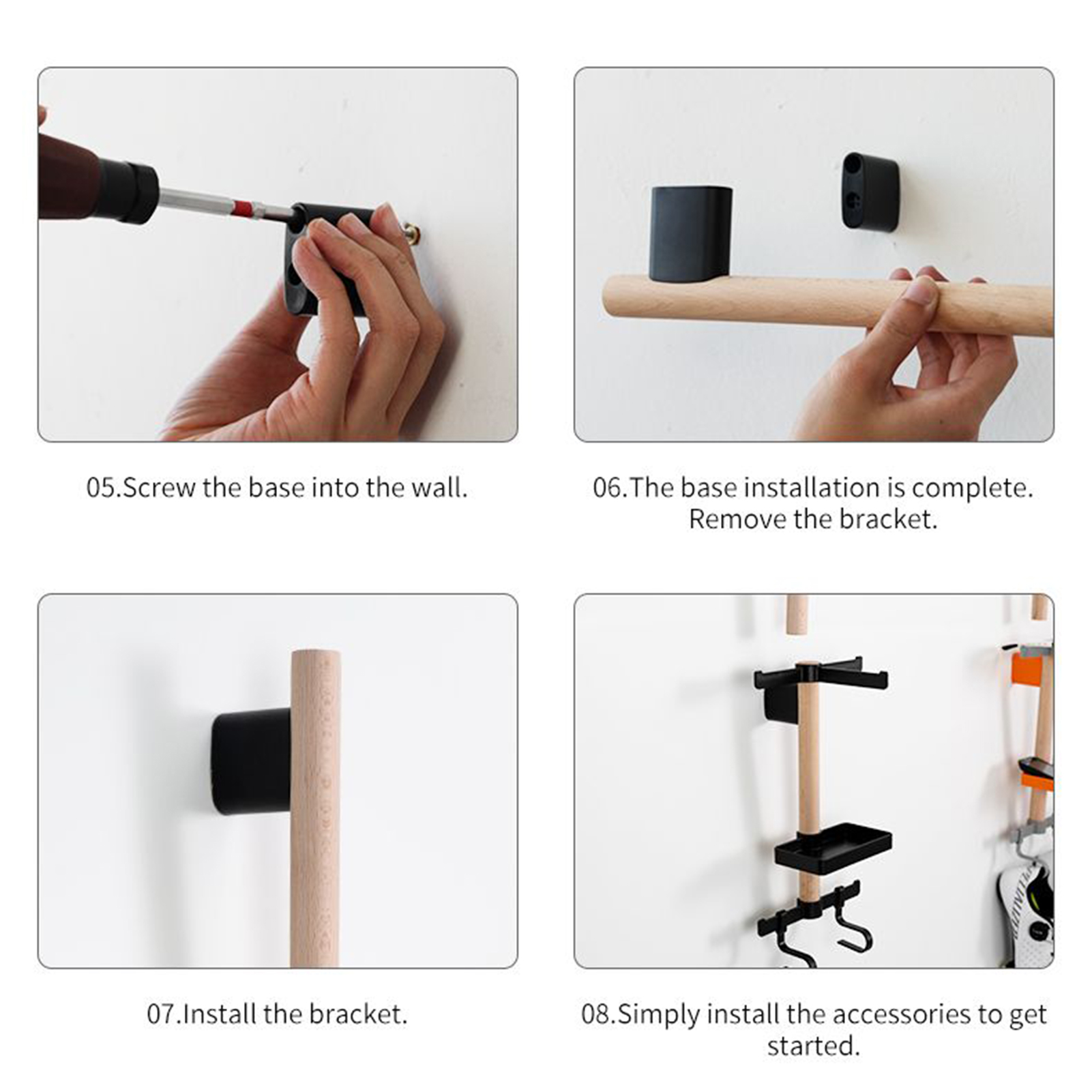 サイクリング用品収納壁掛けホルダー サイクリングヘルメット/ - Cycling Gear Stand のレビューと価格