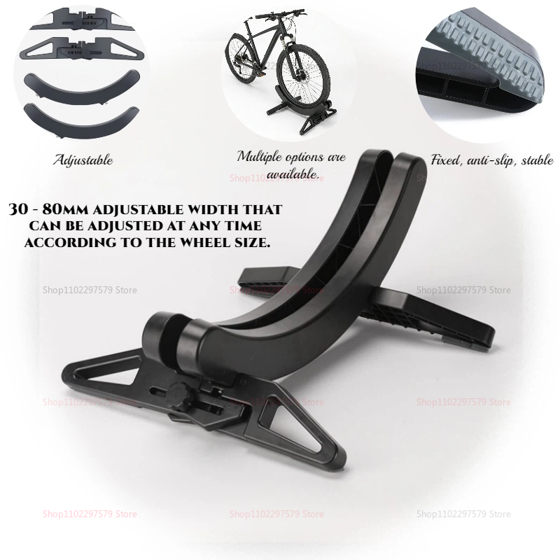 調節可能な自転車駐車ラック、床置き型サイクリング自転車アクセ - Cycling Gear Stand のレビューと価格