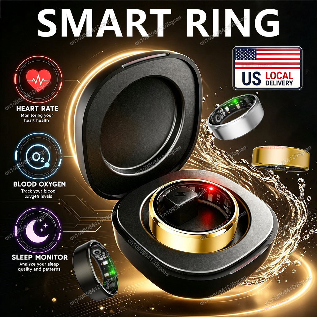 スマートリングヘルストラッカー – 心拍数＆血中酸素モニター - Cycling Heart Rate Monitor のレビューと価格