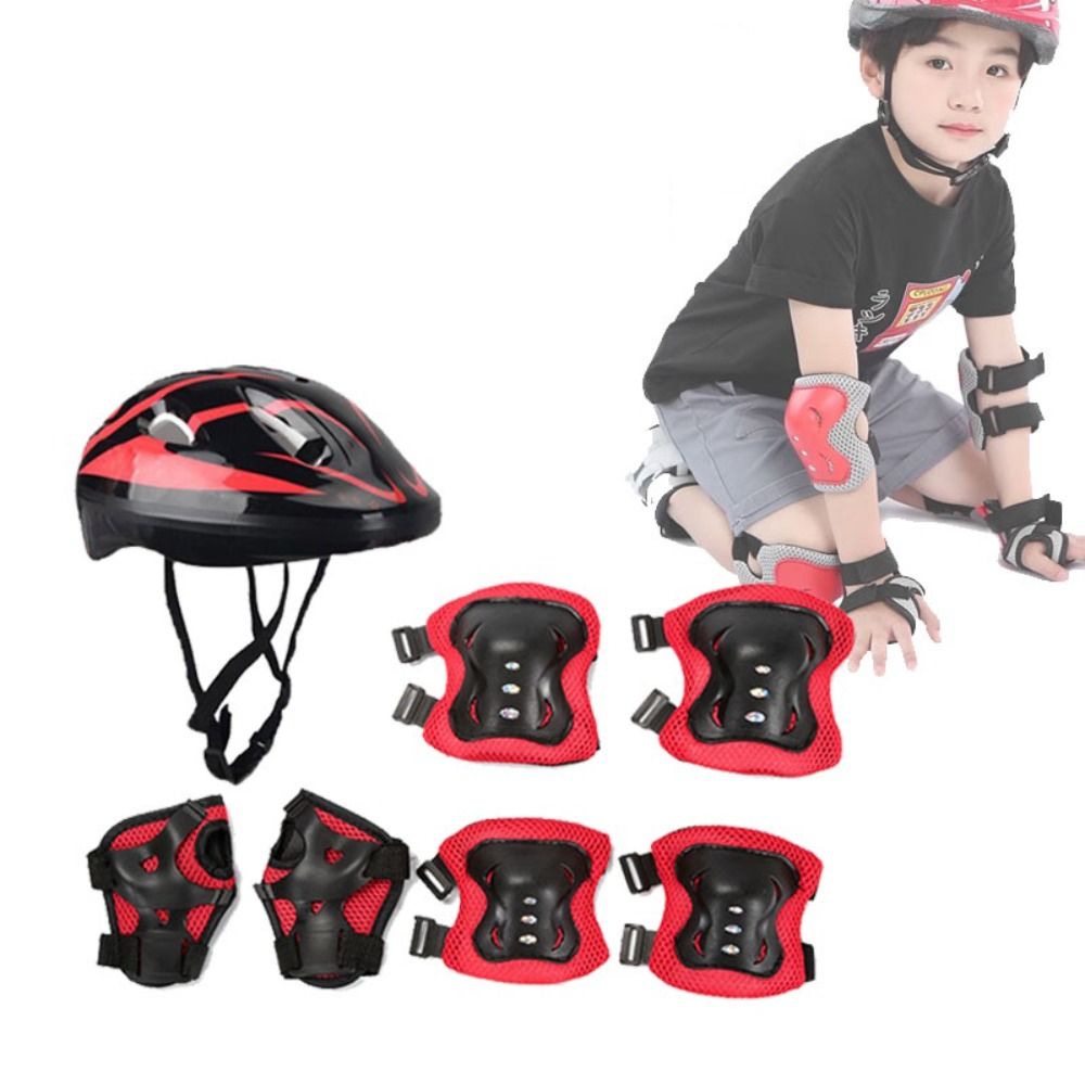 子供用の膝と肘のパッド、リストガード、スポーツ保護具、スクー - Cycling Gear For Kids のレビューと価格