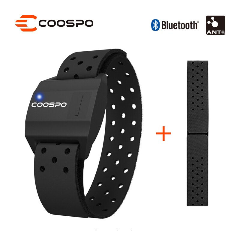 Coospo心拍モニターアームバンド光学フィットネス屋外ビー - Cycling Heart Rate Monitor のレビューと価格