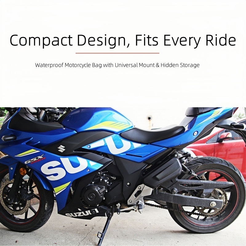 バイク用サイドバッグ |   EVA成形ハードシェル、カーボ - Carbon Fiber Saddle のレビューと価格