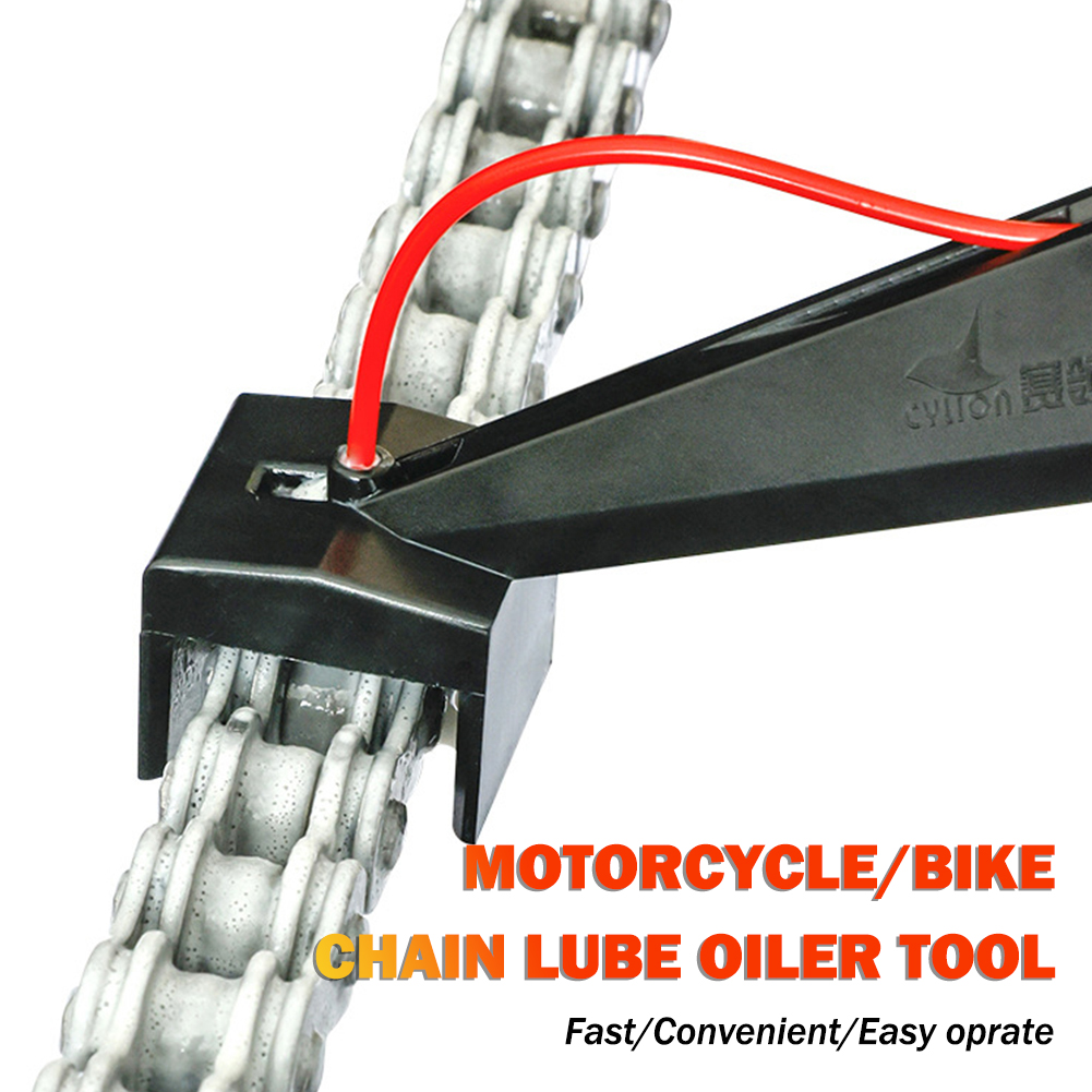 便利なオートバイ高速チェーン潤滑油オイラーツール超軽量道路自 - Bicycle Chain Lubricant のレビューと価格