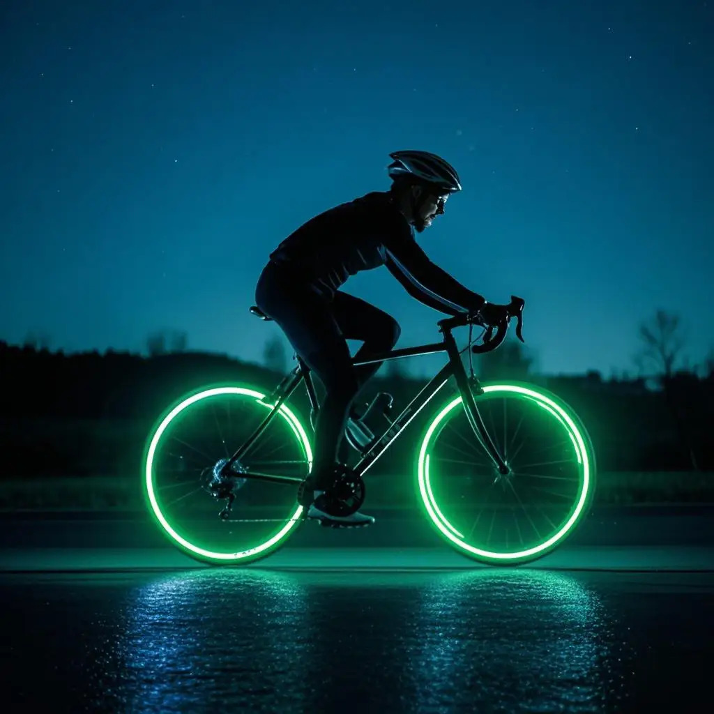 暗闇で光る反射ステッカー バイクライト マウント付き ヘルメ - Cycling Gear Stand のレビューと価格