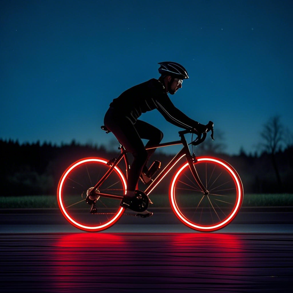 暗闇で光る反射ステッカー バイクライト マウント付き ヘルメ - Cycling Gear Stand のレビューと価格
