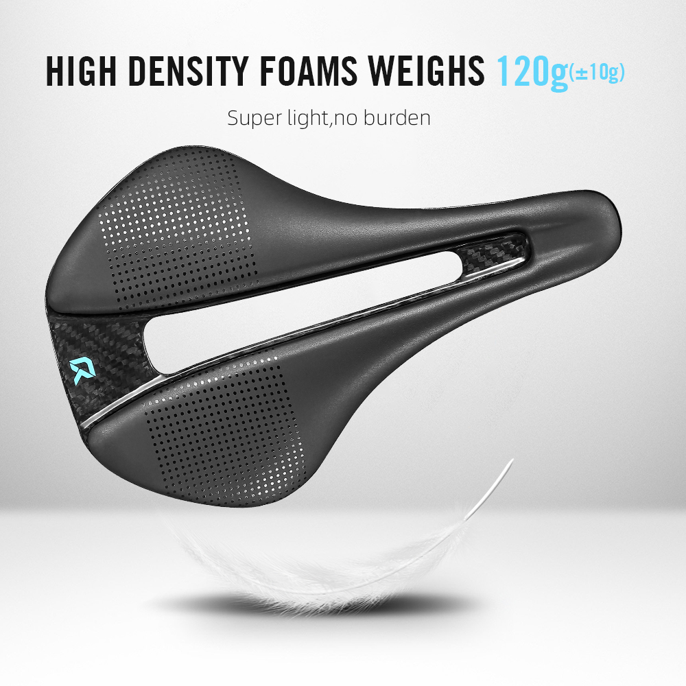 RYET フルカーボン 120g 3Dプリント自転車サドル  - Carbon Fiber Saddle のレビューと価格