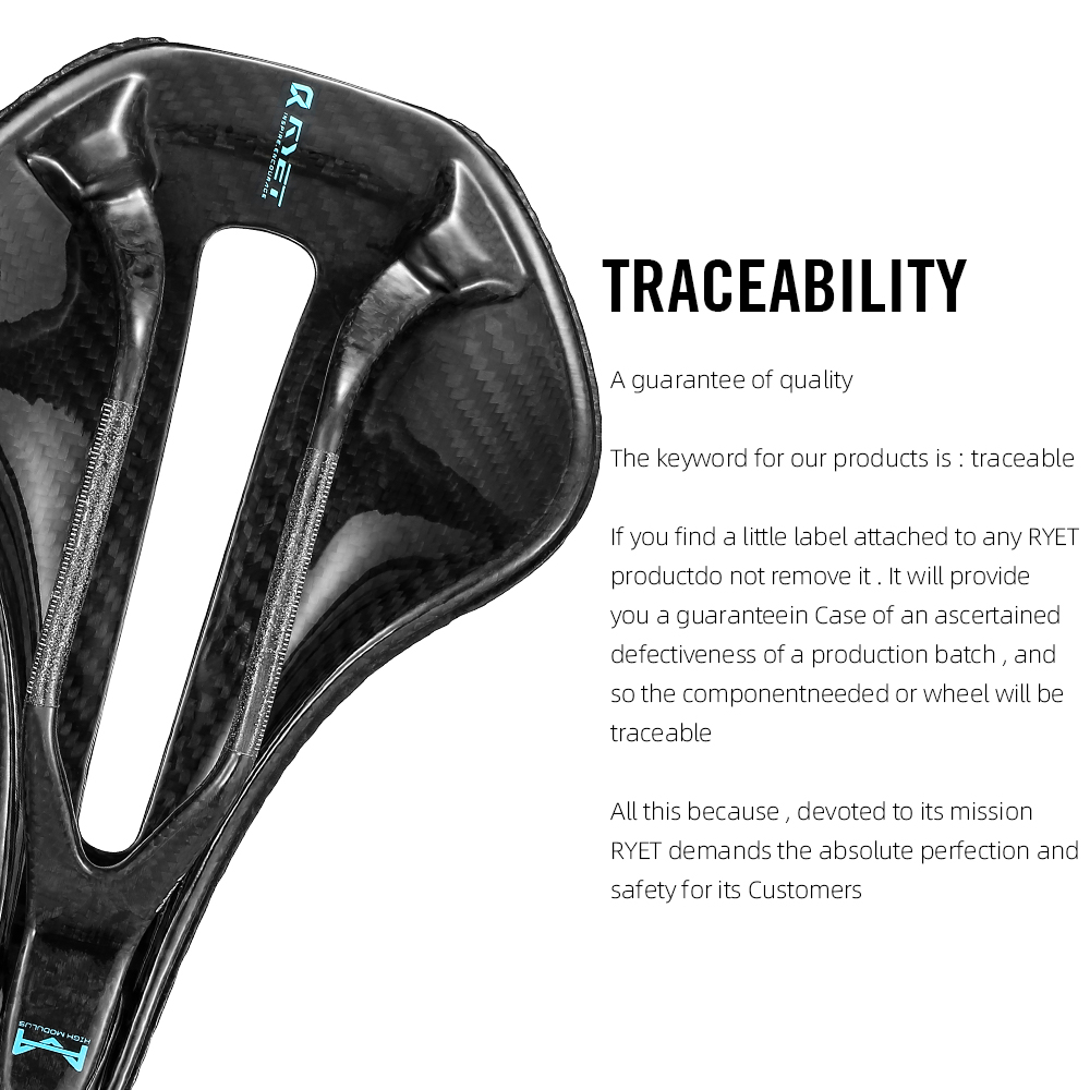 RYET フルカーボン 120g 3Dプリント自転車サドル  - Carbon Fiber Saddle のレビューと価格